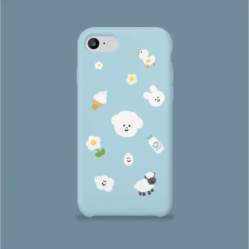 Teteum - Bong Bong Friends Jelly Hard Phone Case - Teteum - Phone Cases - Harumio