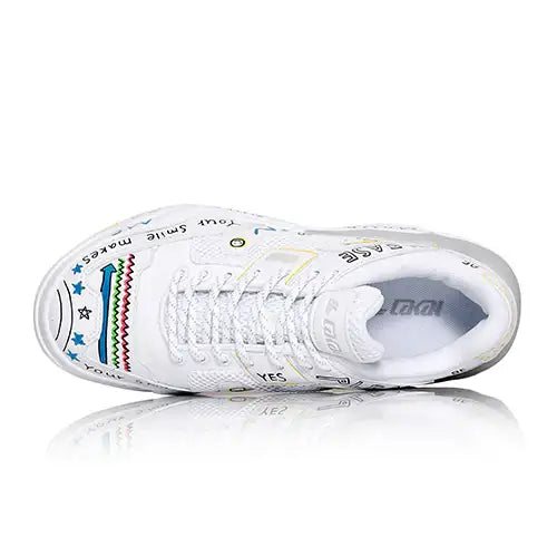 Lakai - Hati Graffiti Shoes - All White - Lakai - Footwear - Harumio