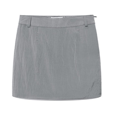Kirsh - Short H-Line Skirt - Grey