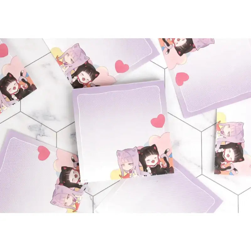 Excuse Me, but the World Will Be Gone for a While - Memo Pad - Webtoon Shop - Memo Pads - Harumio