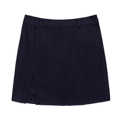 Kirsh - Slit Point Skirt - Navy