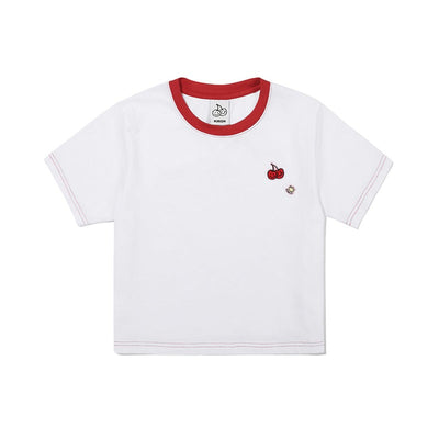 Kirsh - Doodle Cherry Wappen Short Sleeve T-shirt