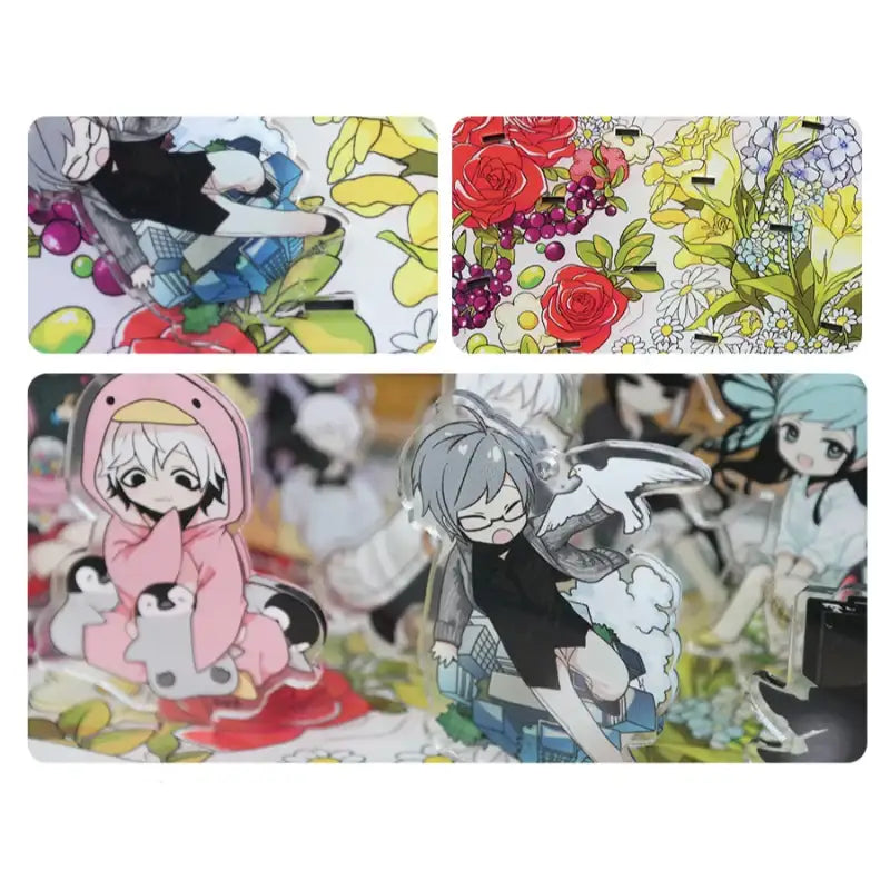 I Don't Want This Kind Of Hero - Flower Basket Acrylic Stand - Webtoon Shop - Acrylic Stand - Harumio