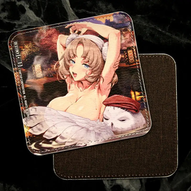 Destiny Child - Hot Spring Leather Coaster - Destiny Child - Accessories - Harumio