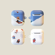 Dinotaeng - Snow in Marshville AirPods Hard Case - Dinotaeng - AirPods Case - Harumio