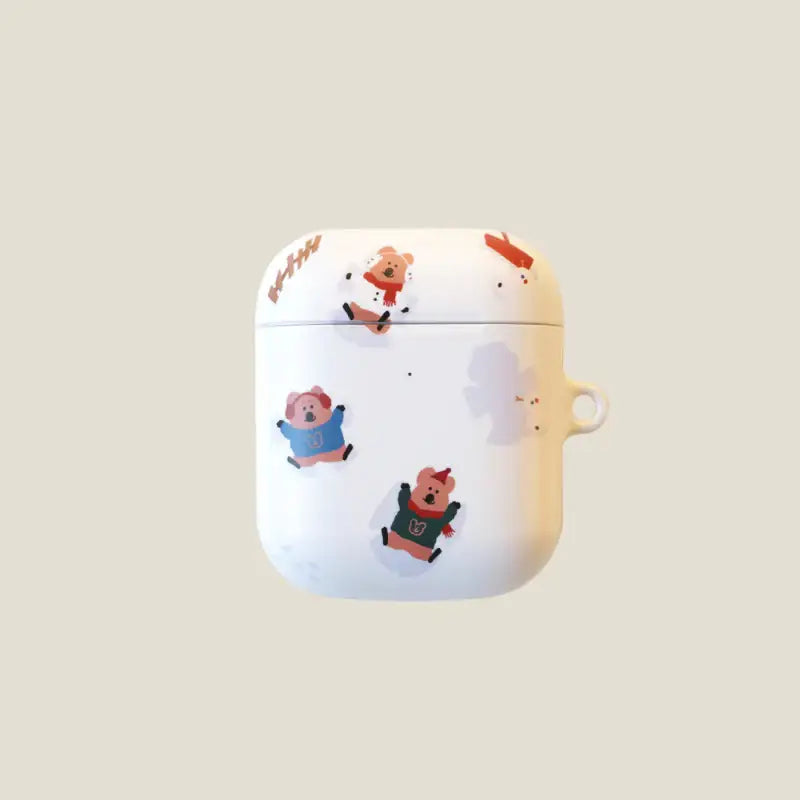 Dinotaeng - Snow in Marshville AirPods Hard Case - Dinotaeng - AirPods Case - Harumio