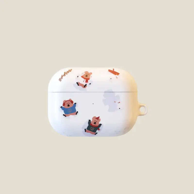 Dinotaeng - Snow in Marshville AirPods Hard Case - Dinotaeng - AirPods Case - Harumio