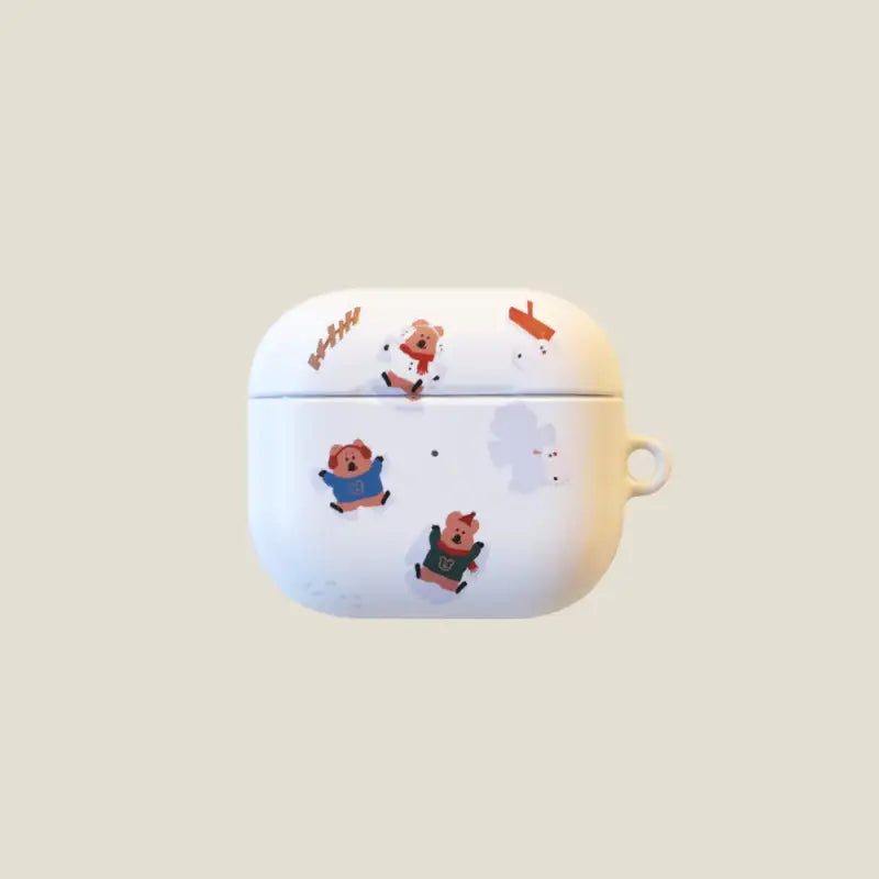 Dinotaeng - Snow in Marshville AirPods Hard Case - Dinotaeng - AirPods Case - Harumio