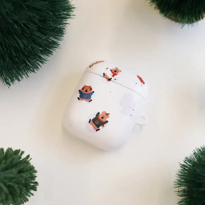 Dinotaeng - Snow in Marshville AirPods Hard Case - Dinotaeng - AirPods Case - Harumio