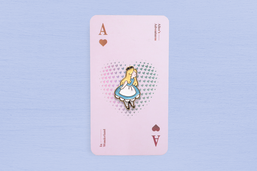 Pinawakens - Alice's Adventures In Wonderland - Alice's Adventures Pin