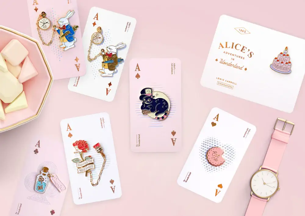 Pinawakens - Alice's Adventures In Wonderland - Alice's Adventures Pin - Pinawakens - Accessories - Harumio