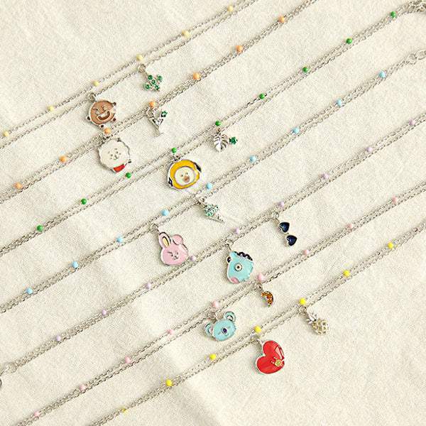 BT21 x OST - Silver Bracelet Ver. 2 - Shooky - BT21 - Bracelets - Harumio