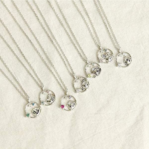 BT21 x OST - Silver Necklace Ver. 2 - Chimmy - BT21 - Necklace - Harumio