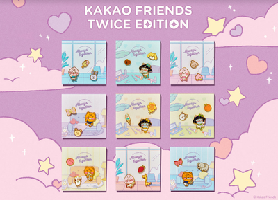 Kakao Friends - TWICE Edition Pin Badges