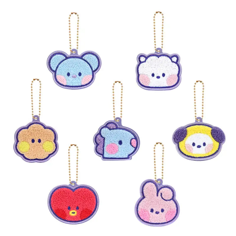 Monopoly x BT21 - Minini Boucle Keyring - Monopoly - Keyrings - Harumio