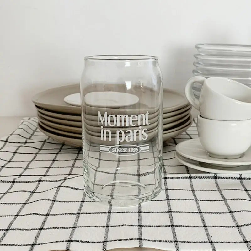 Mademoment - A Moment In Paris Beer Cup - Mademoment - Glass Cup - Harumio