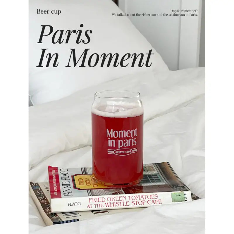 Mademoment - A Moment In Paris Beer Cup - Mademoment - Glass Cup - Harumio