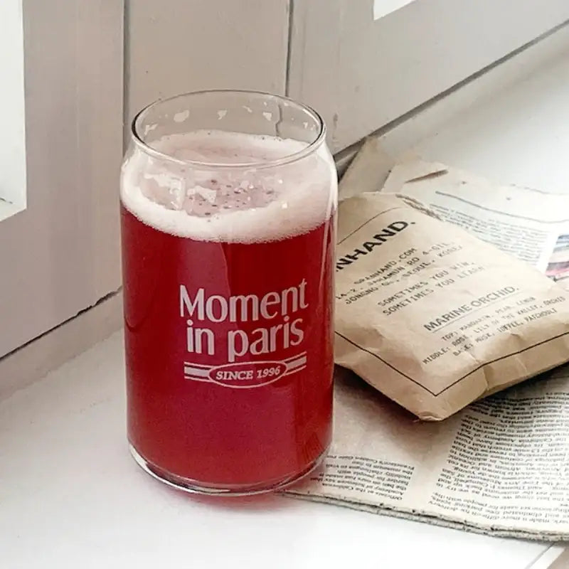 Mademoment - A Moment In Paris Beer Cup - Mademoment - Glass Cup - Harumio