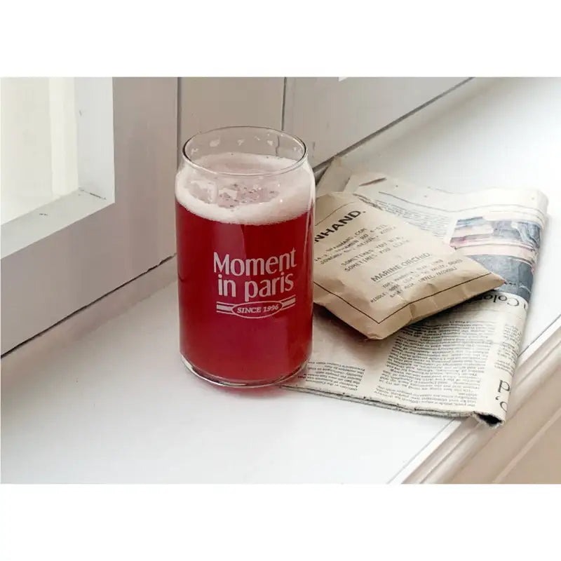 Mademoment - A Moment In Paris Beer Cup - Mademoment - Glass Cup - Harumio