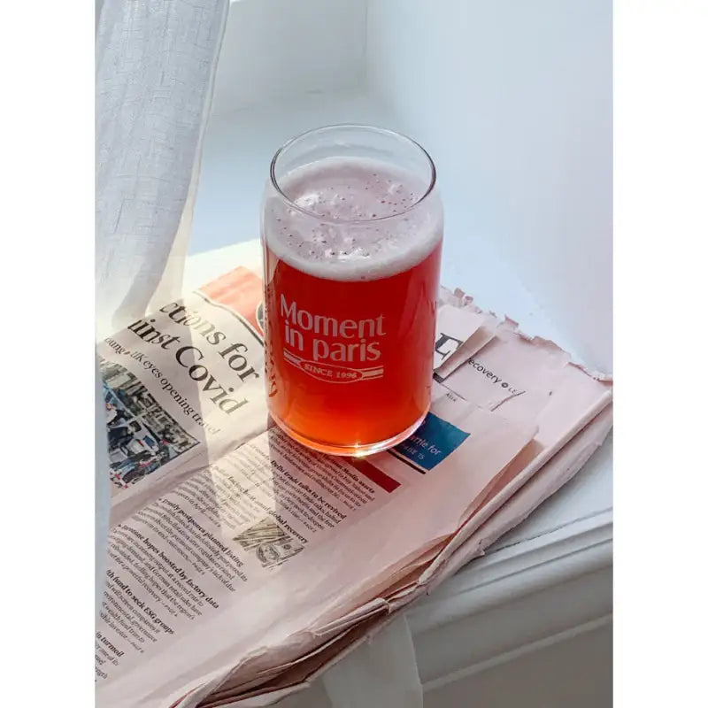 Mademoment - A Moment In Paris Beer Cup - Mademoment - Glass Cup - Harumio
