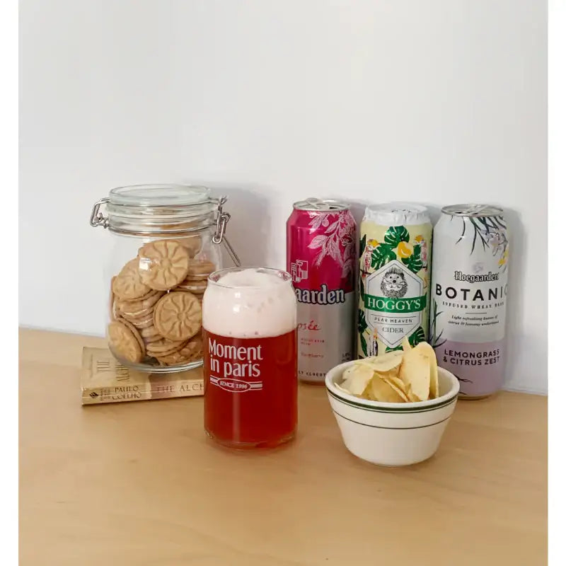 Mademoment - A Moment In Paris Beer Cup - Mademoment - Glass Cup - Harumio