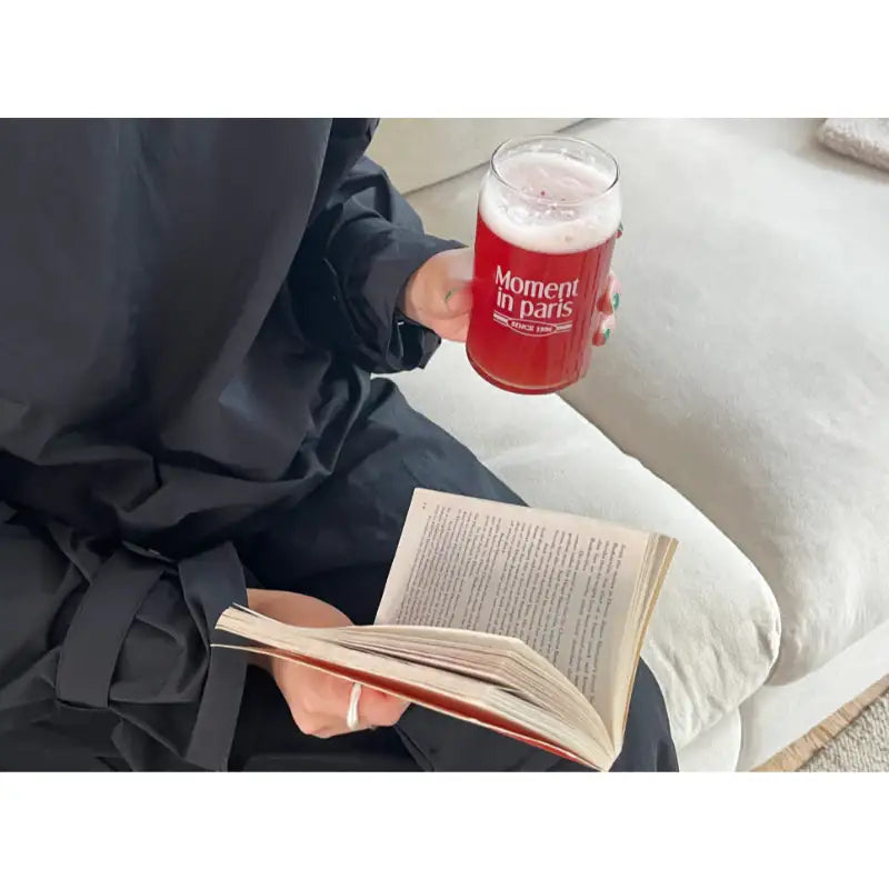 Mademoment - A Moment In Paris Beer Cup - Mademoment - Glass Cup - Harumio