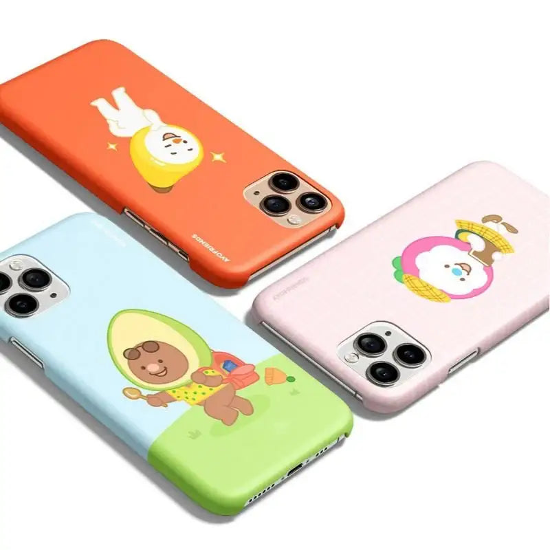 Avofriends - Avofriends Character Hard Phone Case - AVOFRIENDS - Mobile Phone Cases - Harumio