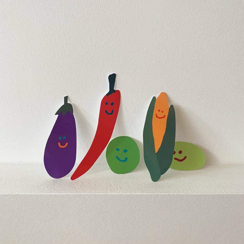 Dinotaeng - Veges & Fruity's Sticker Pack - Dinotaeng - Sticker - Harumio