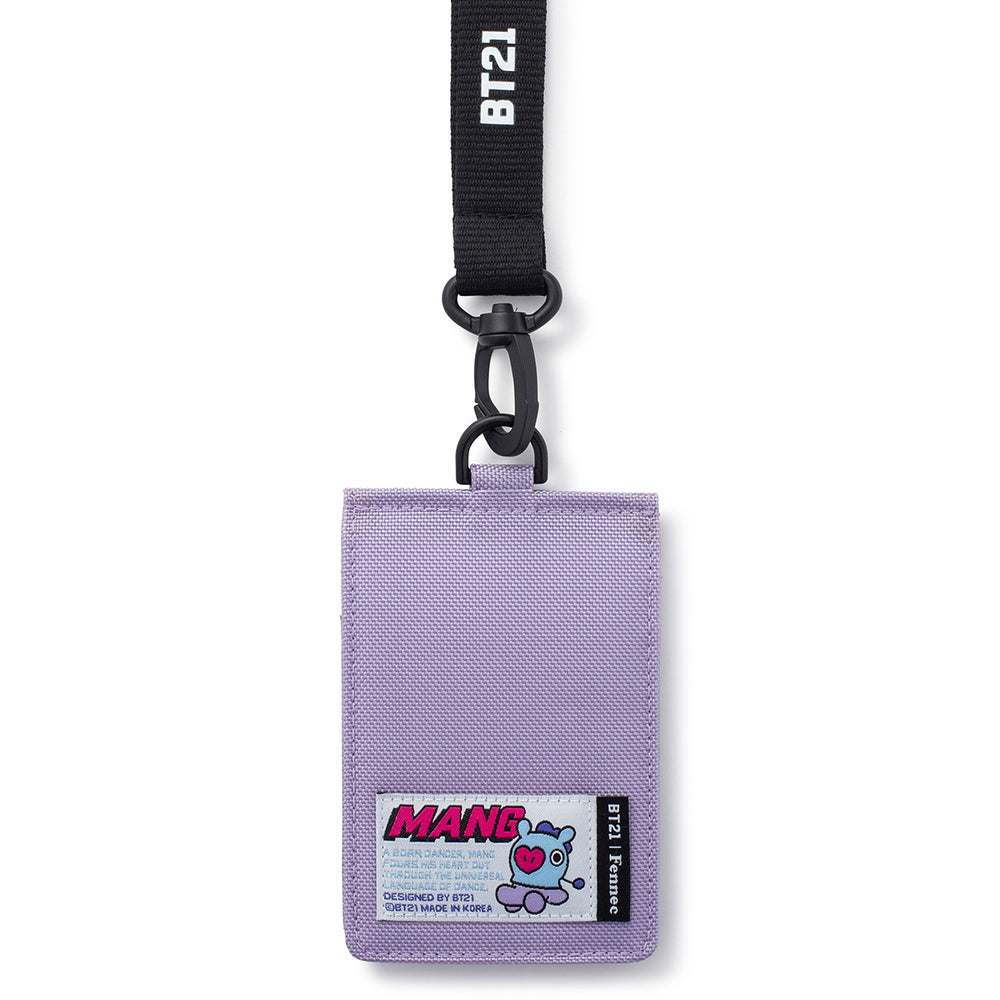 BT21 x Fennec - Neck Strap Card Holder