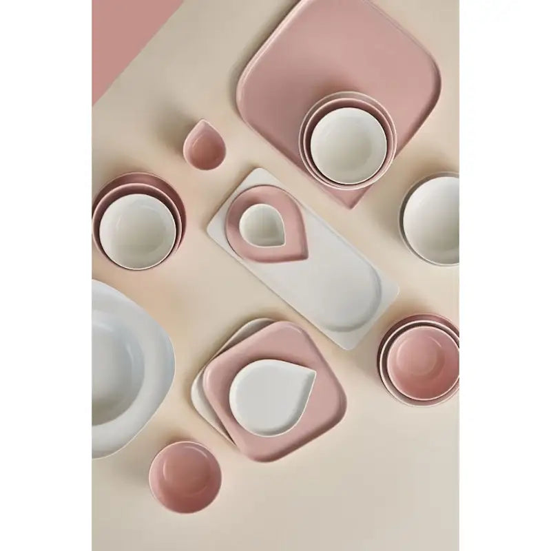 SPRING AROUND - Onban Milk & Peach Home Set (4 Pax) - SPRING AROUND - Tableware - Harumio