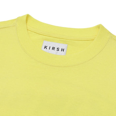 Kirsh - Circle Logo T-Shirt - Yellow