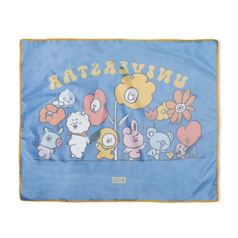 BT21 - Flower Collection - Picnic Mat Set - BT21 - Picnic Mat - Harumio