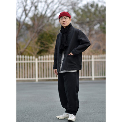 ZIJANGSA - Unisex Yarn Dyed Modern Hanbok V Jacket