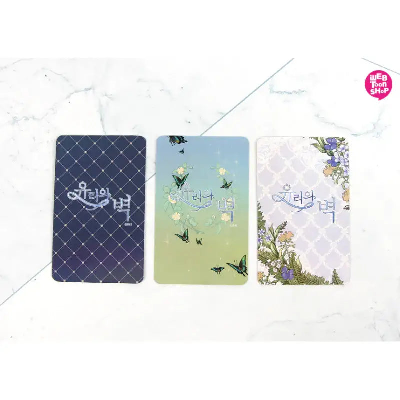 Glass Wall - Photo Card Set - Webtoon Shop - Photo Card - Harumio