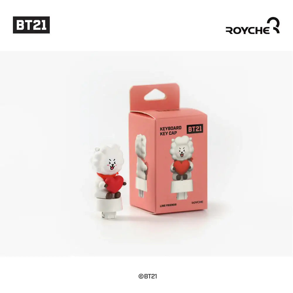 BT21 x Royche - Retro Keyboard Figure Keycap - BT21 x Royche - Keycap - Harumio