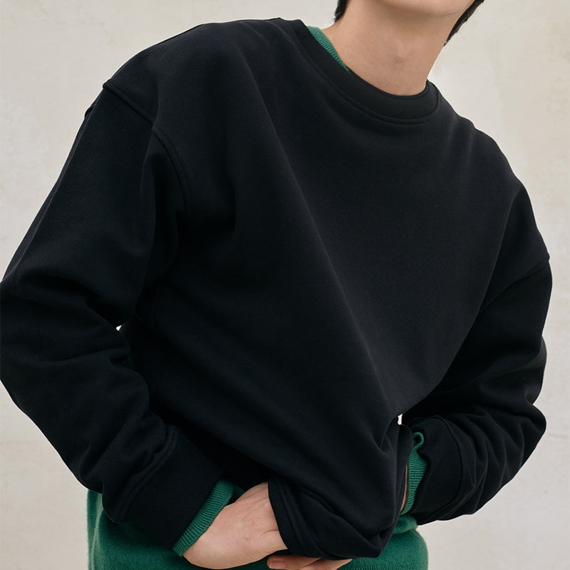 The Knit Company X Lee Soo-hyuk - 20FW Heavy Cotton Sweatshirt