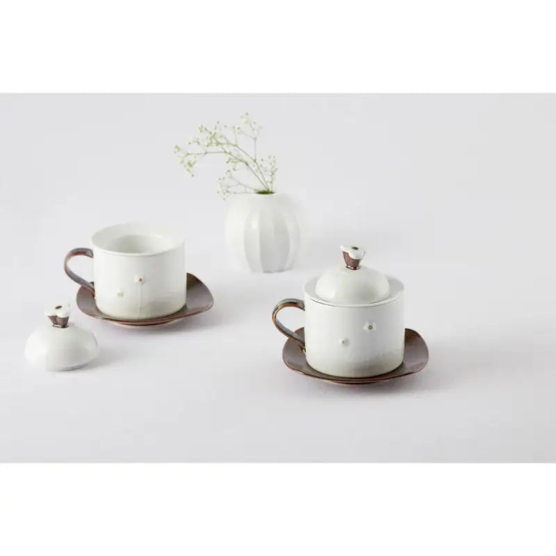 Chaora - White Porcelain Tea Set - Chaora - Tableware - Harumio