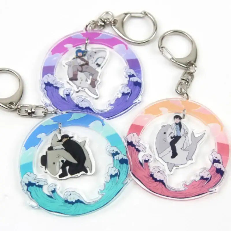 Legal Pirate Parfait - Acrylic Charm Keyring - Webtoon Shop - Keyrings - Harumio