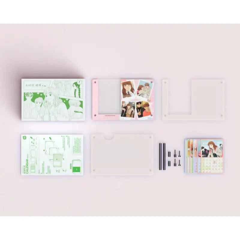 Odd Girl Out - 2023 Acrylic Calendar - Webtoon Friends - Calendar - Harumio