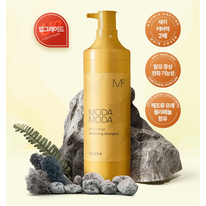 Olive Young - Modamoda Pro Change Darkening Shampoo + Boosting Treatment