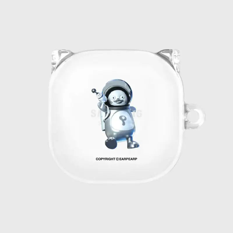 Earpearp x Pengsoo - Space Pengsoo Clear Hard Case - Earpearp x Pengsoo - Buds Case - Harumio