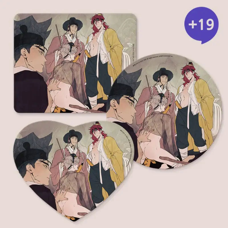 Hot Bar, Nana - Mouse Pad - Webtoon Shop - Mouse Pads - Harumio