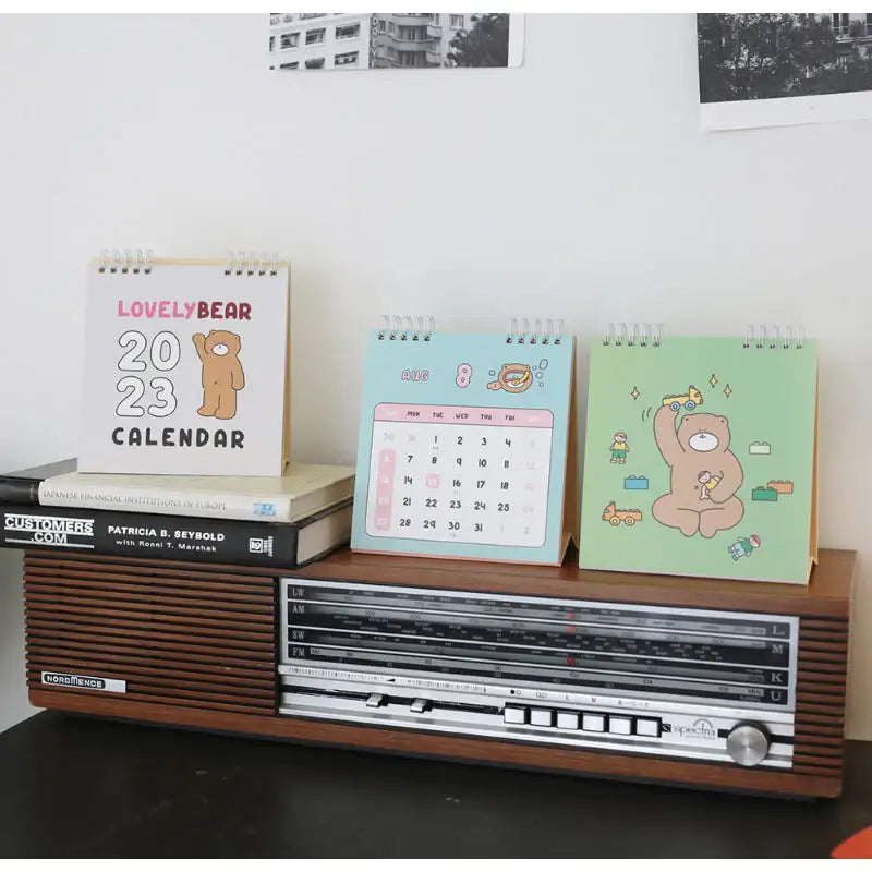 Momopop - 2023 Lovely Bear Desk Calendar - Momopop - Calendar - Harumio