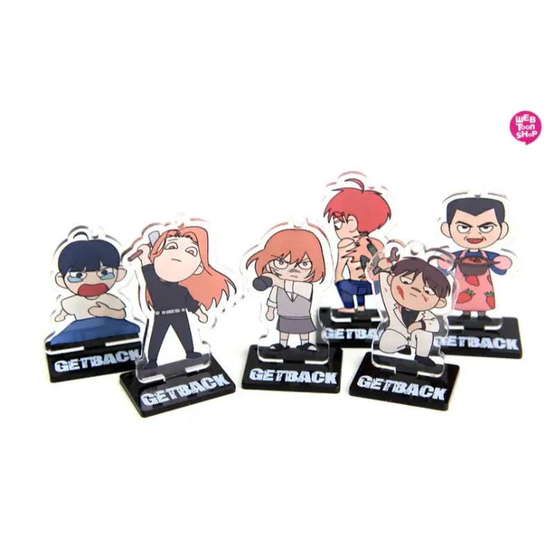 Getback - SD Acrylic Stand Charm - Webtoon Shop - Acrylic Stand - Harumio