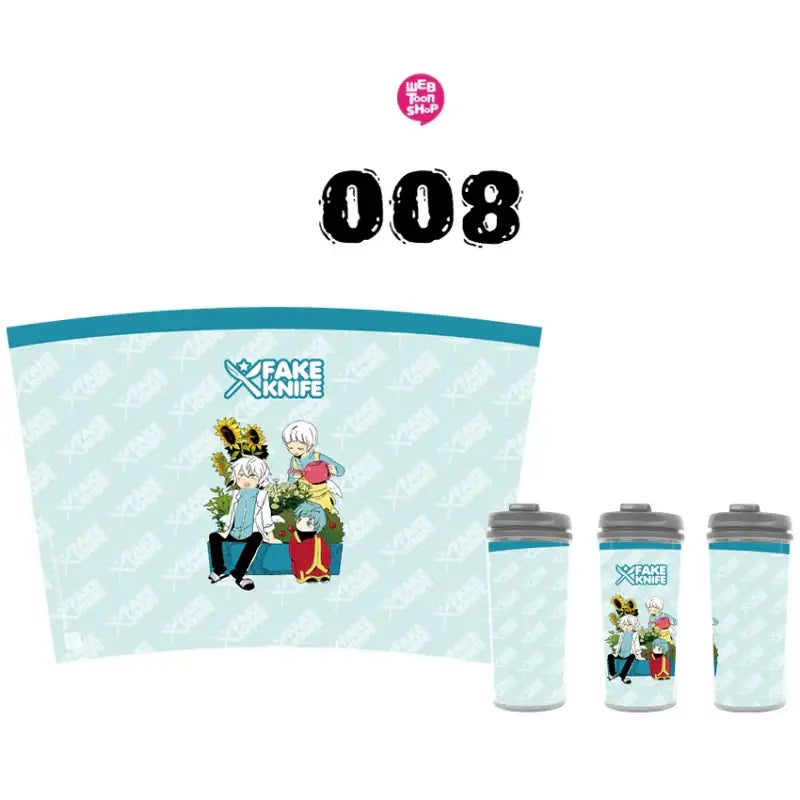 I Don't Want This Kind Of Hero - Tumbler 500ml - Webtoon Shop - Tumbler - Harumio