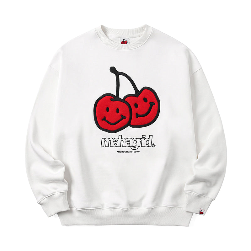Kirsh x Mahagrid - Big Doodle Cherry Sweatshirts