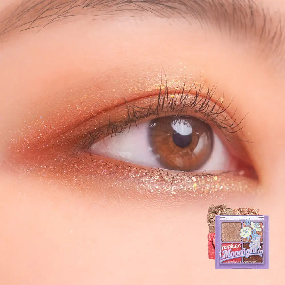 rom&nd x neonmoon - rom&tic Moonight Better Than Eyes Shadow - rom&nd x neonmoon - Eye Makeup - Harumio