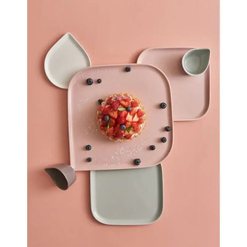 SPRING AROUND - Onban Milk & Peach Home Set (4 Pax) - SPRING AROUND - Tableware - Harumio