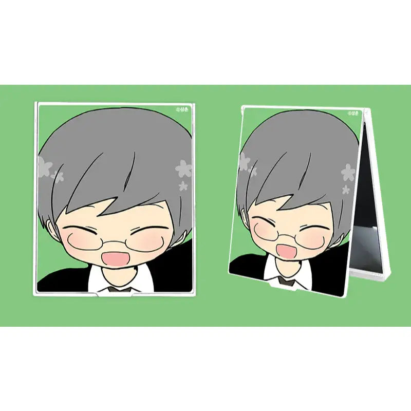 I Don't Want This Kind Of Hero - Folding Square Mirror - Webtoon Shop - Mirrors - Harumio