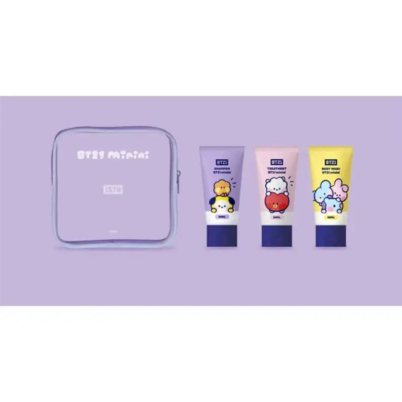 BT21 - Minini Travel Kit - LINE FRIENDS - Hair & Body Care - Harumio